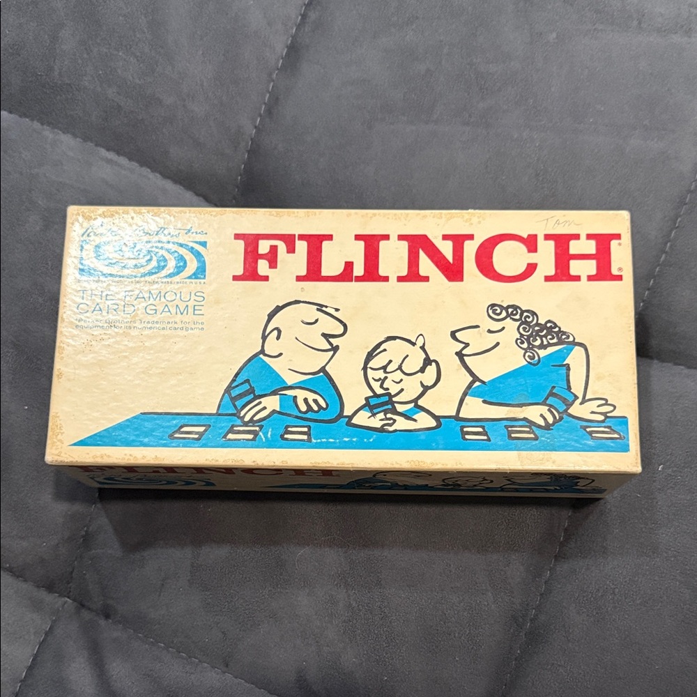 Vintage 1963 Flinch the famous Card Game by Parker Brothers